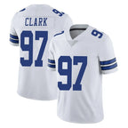 D.Cowboys #97 Kenny Clark Player White Vapor Untouchable Limited Home Game Gdoa Stitched Jerseys
