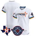 H.Astros ## Astros Blank Player White City Connect Texas Patch Vapor Premier Limited Elite Home Gdoa Stitched Jerseys