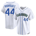 S.Mariners #44 Julio Rodriguez Player White Pitch Fashion Game Fdoa Stitched Jerseys