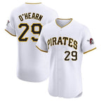 P.Pirates #29 Ryan O'Hearn Player White Home Limited Elite Fdoa Stitched Jerseys