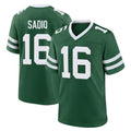 NY.Jets #16 Kenyon Sadiq Player Green Legacy Home Game Gdoa Stitched Jerseys