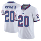 NY.Giants #20 Greg Newsome II Player White Color Rush Home Game Gdoa Stitched Jerseys