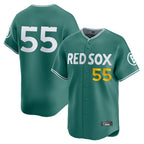 B.Red Sox #55 Ranger Su¨¢rez Player Green City Connect Limited Home Game Gdoa Stitched Jerseys