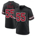A.Cardinals #55 Dante Stills Player Black Home Game Gdoa Stitched Jerseys