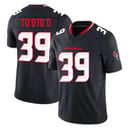 H.Texans #39 Henry To'oTo'o Player Navy Limited Alternate Vapor F.U.S.E. Home Game Gdoa Stitched Jerseys