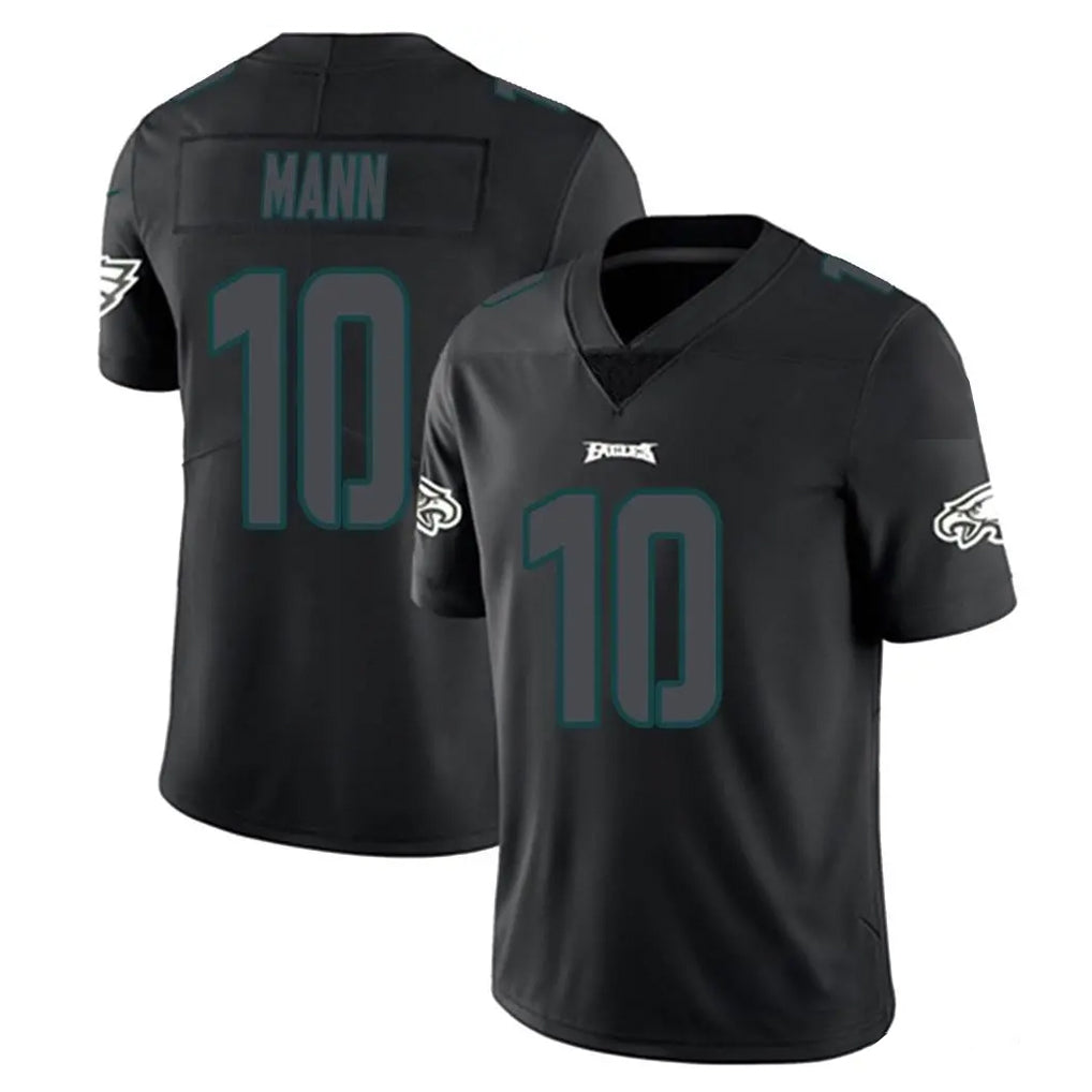 P.Eagles #10 Braden Mann Player Limited Black Impact Home Game Gdoa Stitched Jerseys