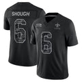 NO.Saints #6 Tyler Shough Player Black Limited 2026 Salute to Service Home Game Gdoa Stitched Jerseys
