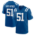 IN.Colts #51 Akeem Davis-Gaither Player Royal Home Game Gdoa Stitched Jerseys