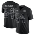 SF.49ers #54 Fred Warner Player Black Limited 2026 Salute to Service Home Game Gdoa Stitched Jerseys