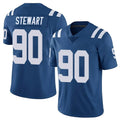 IN.Colts #90 Grover Stewart Player Royal Limited Vapor Untouchable Home Game Gdoa Stitched Jerseys