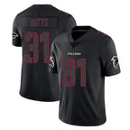 A.Falcons #31 Xavier Watts Player Black Impact Limited Game Gdoa Stitched Jerseys
