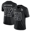 MN.Vikings #18 Justin Jefferson Player Black Limited 2026 Salute to Service Home Game Gdoa Stitched Jerseys