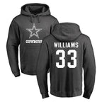 D.Cowboys #33 Javonte Williams Player Ash One Color Pullover Hoodie Limited Gdoa Stitched Jerseys