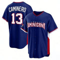 T.Bay Rays #13 Junior Caminero Player Royal 2026 World Classic Limited Fdoa Stitched Jerseys