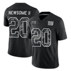 NY.Giants #20 Greg Newsome II Player Black Limited 2026 Salute to Service Home Game Gdoa Stitched Jerseys