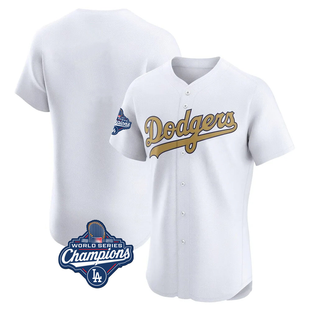 LA.Dodgers ## Dodgers Blank Player Gold Limited Elite Home World Series Meet Fdoa Stitched Jerseys