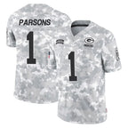 GB.Packers #1 Micah Parsons Player Arctic Camo Salute To Service Limited Gdoa Stitched Jerseys