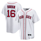 B.Red Sox #16 Jarren Duran Player White Home Game Gdoa Stitched Jerseys