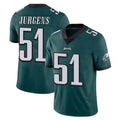 P.Eagles #51 Cam Jurgens Player Team Color Green Vapor Untouchable Home Game Gdoa Stitched Jerseys