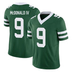 NY.Jets #9 Will McDonald IV Player Green Legacy Limited Vapor F.U.S.E. Home Game Gdoa Stitched Jerseys