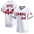 LA.Angels #44 Ben Joyce Player White T-shirt Home Limited Fdoa Stitched Jerseys
