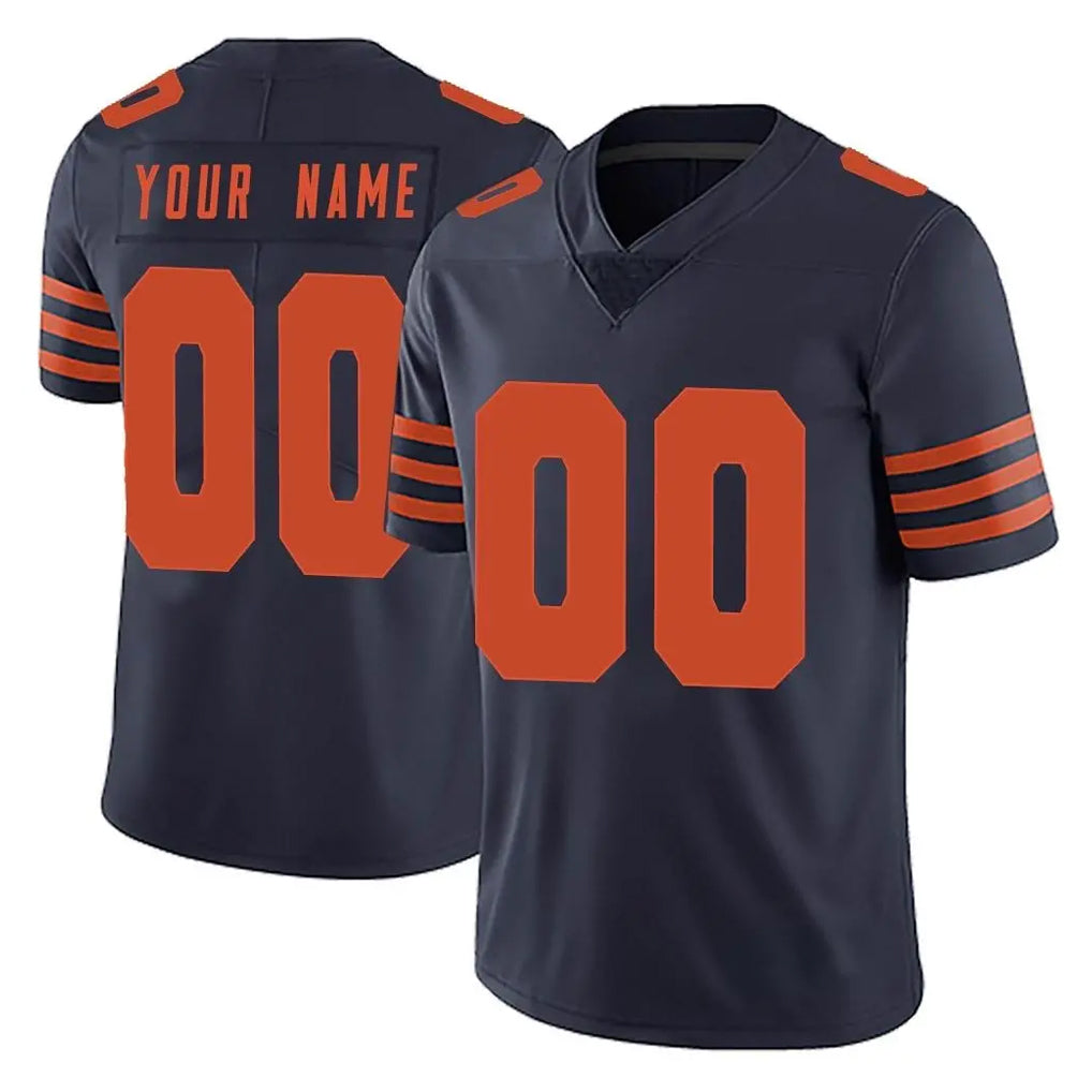 Custom C.Bears Navy Blue Alternate Vapor Untouchable Limited Any Name & Numbers Gdoa Stitched Jerseys