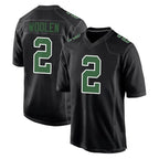 P.Eagles #2 Riq Woolen Player Carbon Green Fashion Home Game Gdoa Stitched Jerseys