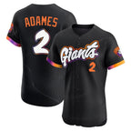 SF.Giants #2 Willy Adames Player Black 2025 City Connect Home Limited Elite Fdoa Stitched Jerseys