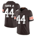 C.Browns #44 Harold Fannin Jr. Player Brown Color Vapor Untouchable Limited Home Game Gdoa Stitched Jerseys