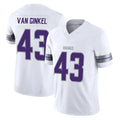 M.Vikings #43 Andrew Van Ginkel Player White Limited Alternate Vapor F.U.S.E. Home Game Gdoa Stitched Jerseys