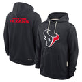 H.Texans ## Texans Blank Player Navy Sideline Standard Home Dri-FIT Hoodie Gdoa Stitched Jerseys