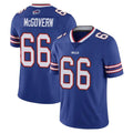 B.Bills #66 Connor McGovern Player Royal Vapor Untouchable Limited Gdoa Stitched Jerseys