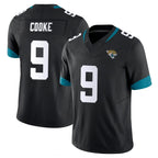 J.Jaguars #9 Logan Cooke Player Black Vapor Untouchable Limited Home Game Gdoa Stitched Jerseys