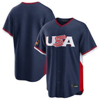 S.Mariners ## Mariners Blank Player Navy USA 2026 World Classic Road Fdoa Stitched Jerseys