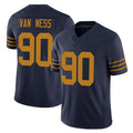 GB.Packers #90 Lukas Van Ness Player Navy The 1923 Classic Vapor F.U.S.E. Home Game Gdoa Stitched Jerseys