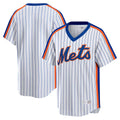 NY.Mets ## Mets Blank Player White Cooperstown Collection T-shirt Home Fdoa Stitched Jerseys