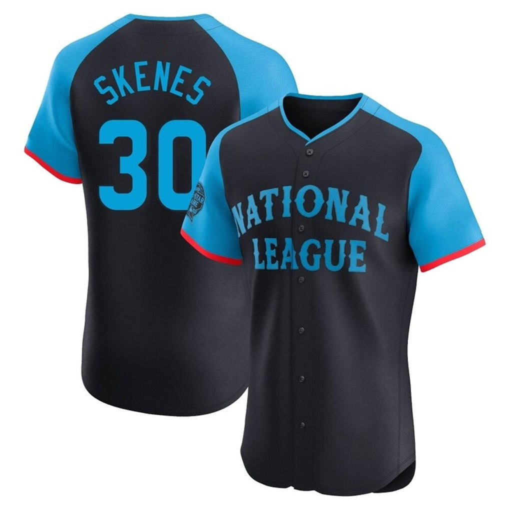 P.Pirates #30 Paul Skenes Player Navy National League All-Star Home Limited Elite Fdoa Stitched Jerseys