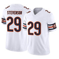 C.Bears #29 Tyrique Stevenson Player White Vapor F.U.S.E. Limited Home Game Gdoa Stitched Jerseys