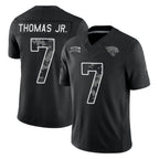 J.Jaguars #7 Brian Thomas Jr. Player Black Limited 2026 Salute to Service Home Game Gdoa Stitched Jerseys
