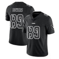 LV.Raiders #89 Brock Bowers Player Black Limited Black Impact Home Game Gdoa Stitched Jerseys