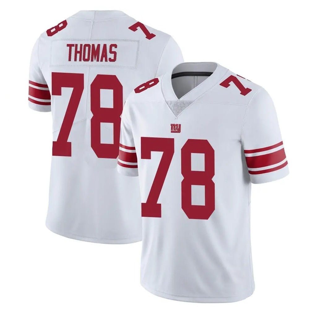 NY.Giants #78 Andrew Thomas Player White Limited Vapor Untouchable Home Game Gdoa Stitched Jerseys
