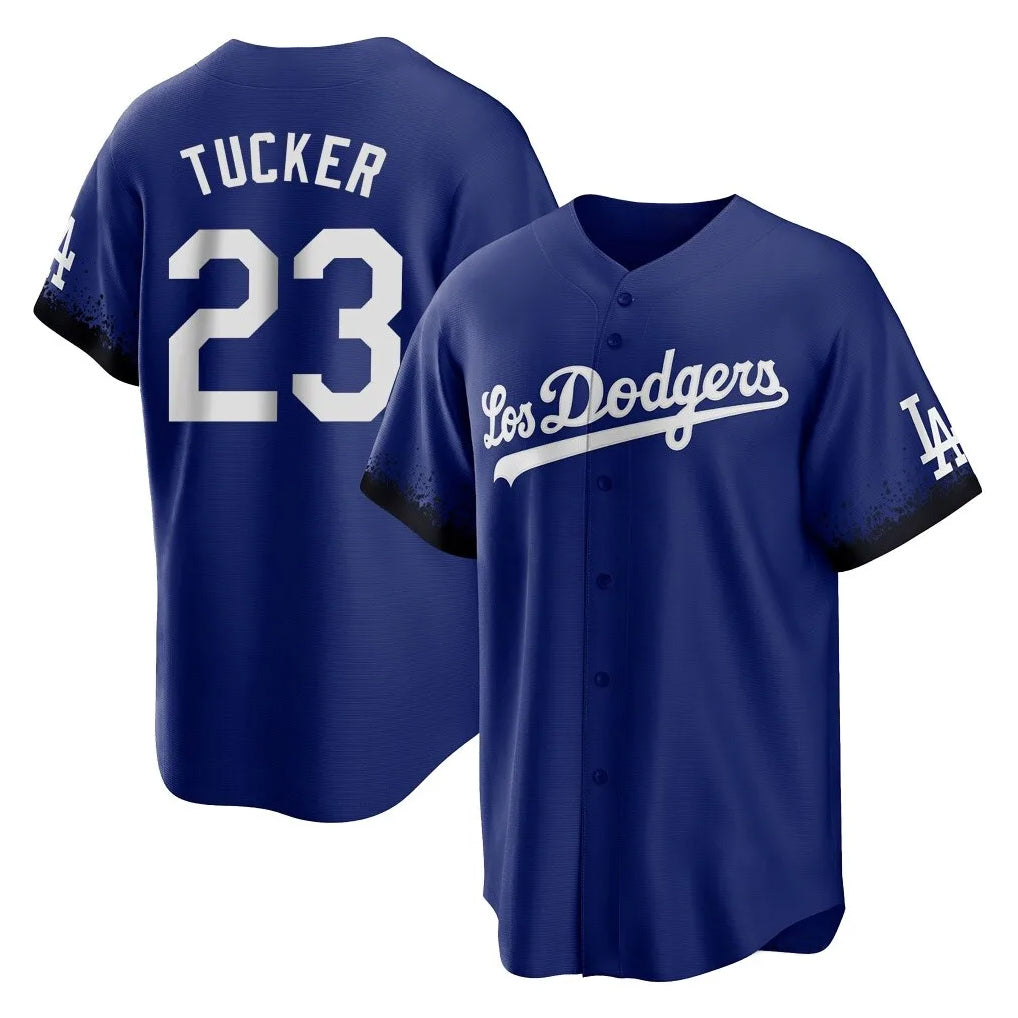 LA.Dodgers #23 Kyle Tucker Player Royal City Connect Home Game Fdoa Stitched Jerseys