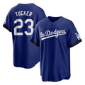 LA.Dodgers #23 Kyle Tucker Player Royal City Connect Home Game Fdoa Stitched Jerseys