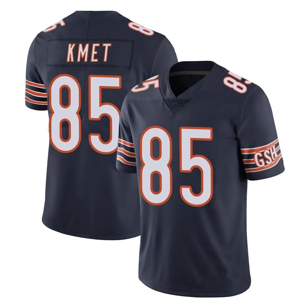C.Bears #85 Cole Kmet Player Navy Vapor Untouchable Limited Home Game Gdoa Stitched Jerseys