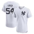 NY.Yankees #54 Max Fried Player White Limited Elite Home Fdoa Stitched Jerseys