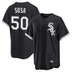 C.White Sox #50 Lenyn Sosa Player Black Home Game Gdoa Stitched Jerseys