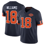 Gdoa C.Bears #18 Caleb Williams Player Navy Limited 2026 Rivalries Collection Home Game Stitched Jerseys