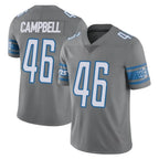 D.Lions #46 Jack Campbell Player Gray Vapor Untouchable Limited Home Game Gdoa Stitched Jerseys
