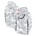 P.Eagles ## Eagles Blank Player Arctic Camo Salute to Service Pullover Hoodies Limited Game Gdoa Stitched Jerseys