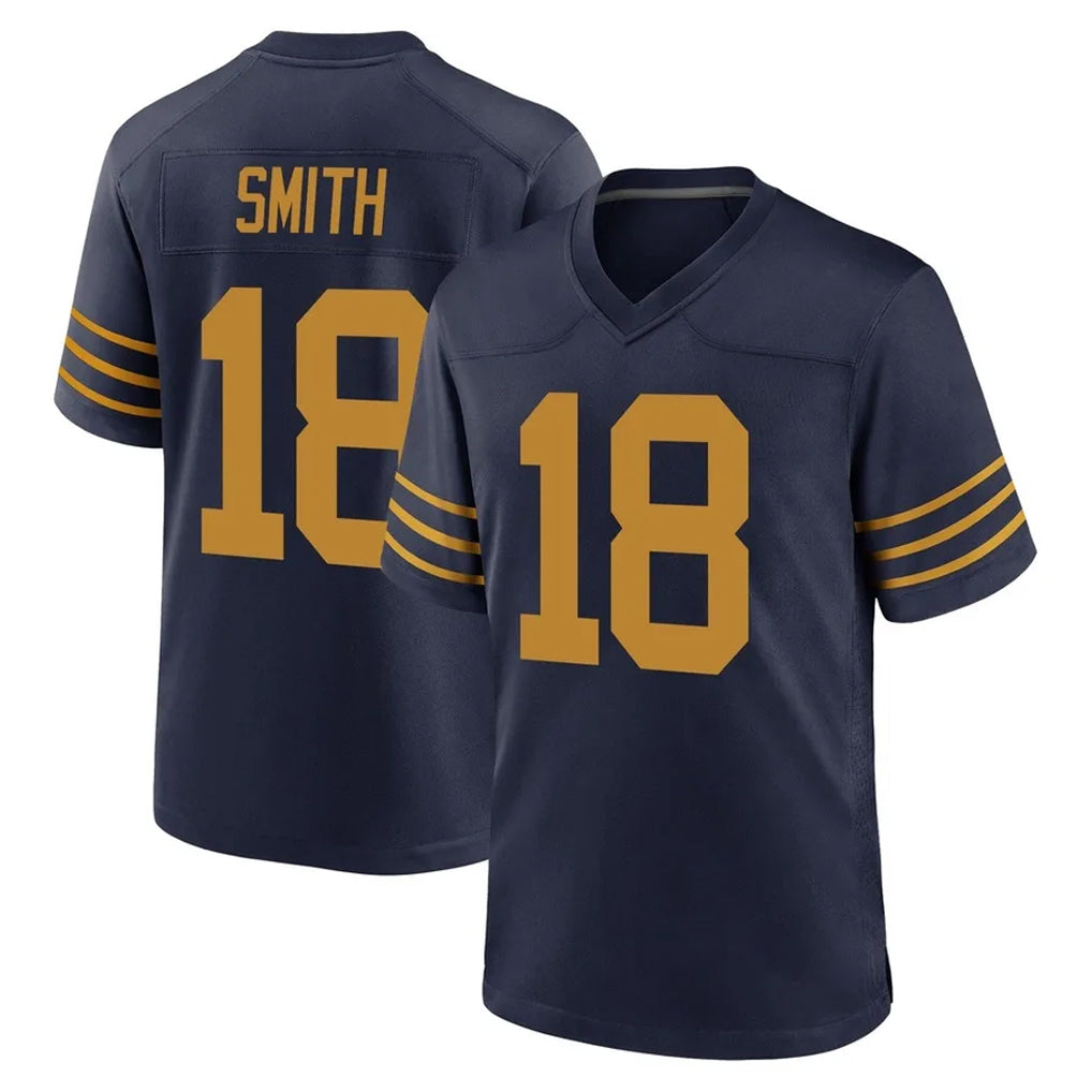 GB.Packers #18 Jonnu Smith Player Navy The 1923 Classic Home Game Gdoa Stitched Jerseys